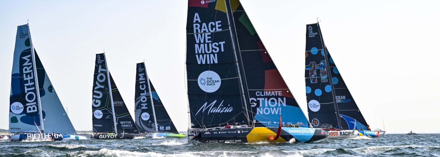 The Ocean Race 2022-23 - 15 June 2023. Leg 7 start. World Sailing